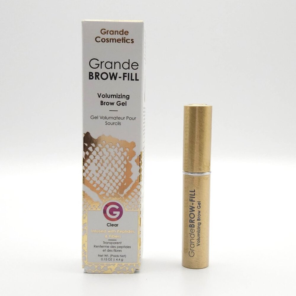 GrandeBROW-FILL Volumizing Brow Gel in Clear NEW IN BOX